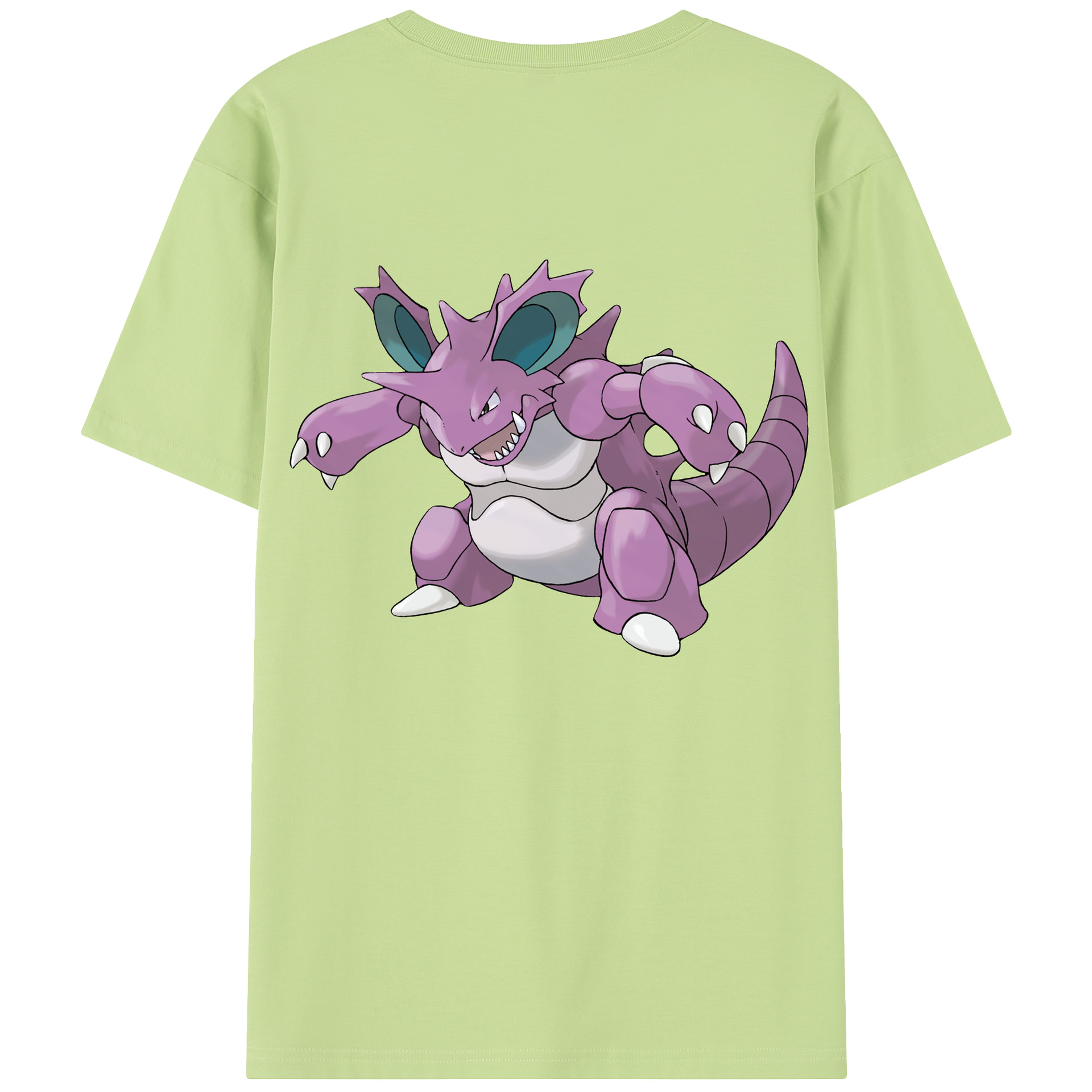 （画像用） ポケットモンスター Pokémon 綿100％半袖Tシャツ（背面プリント）